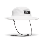 Bright White NOBULL Boonie Hat Front Silhouette Angle