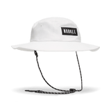 Bright White NOBULL Boonie Hat Front Silhouette Angle