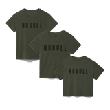 Women's NOBULL Mixed Tee Assortment 3 Pack - Dark Army