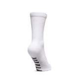 White Crew Sock Back Angle