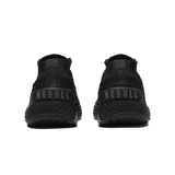 Men's Black Allday Knit Shoes Back Angle