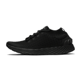 Men's Black Allday Knit Shoes Side Angle