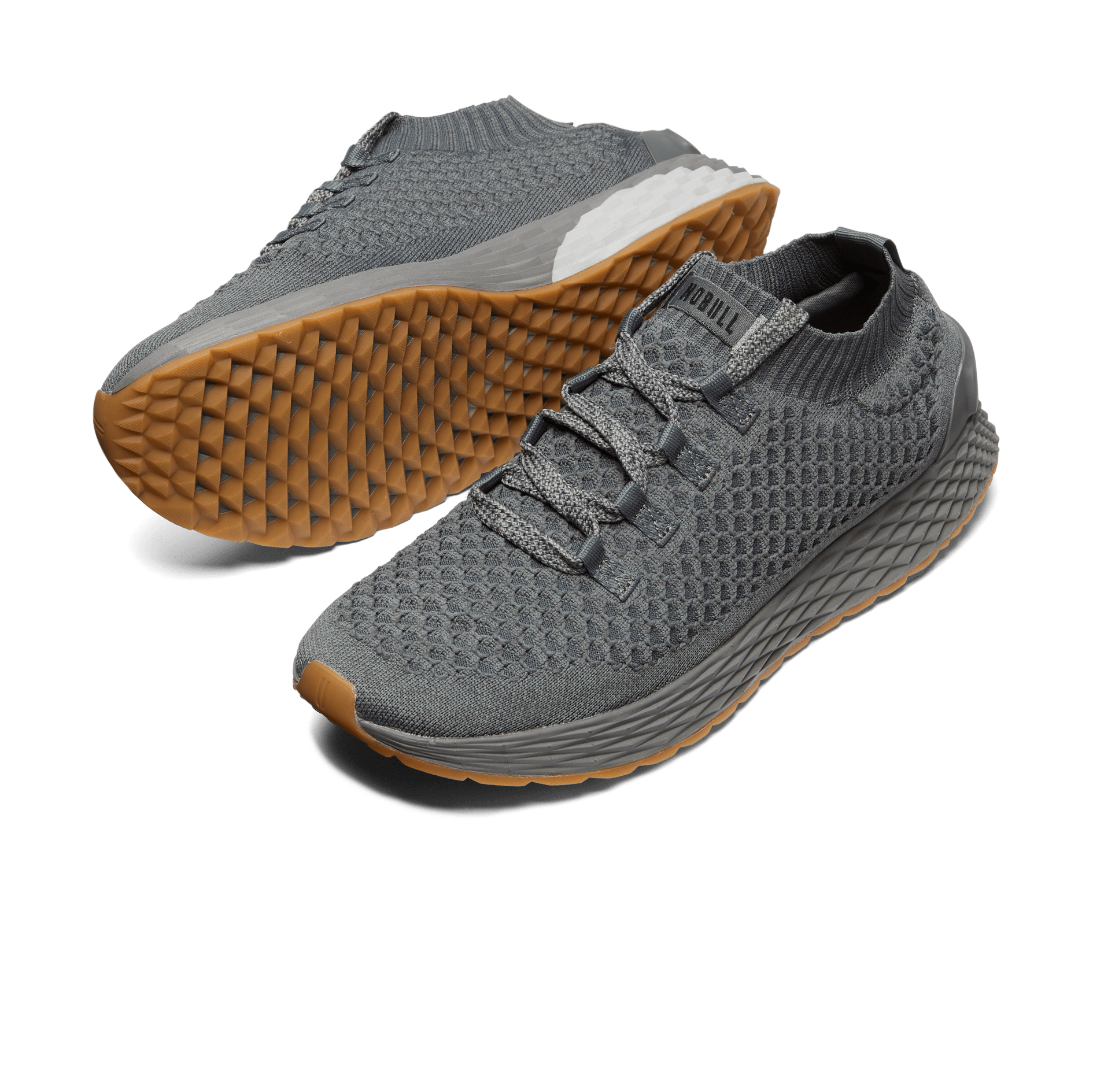 Women's Green Slate Allday Knit Shoes Angled