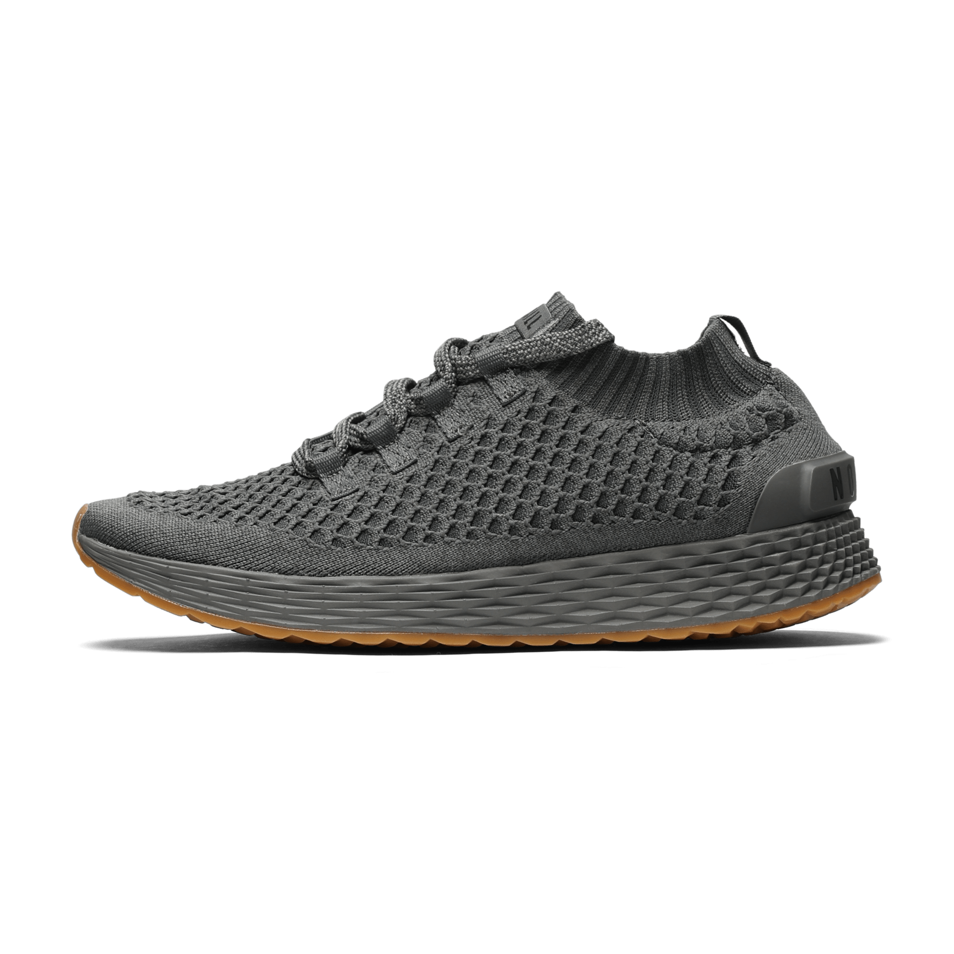 Women's Green Slate Allday Knit Shoes Side Angle