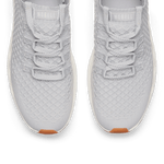 Light Grey Allday Knit Shoes Above Toe Box Angle