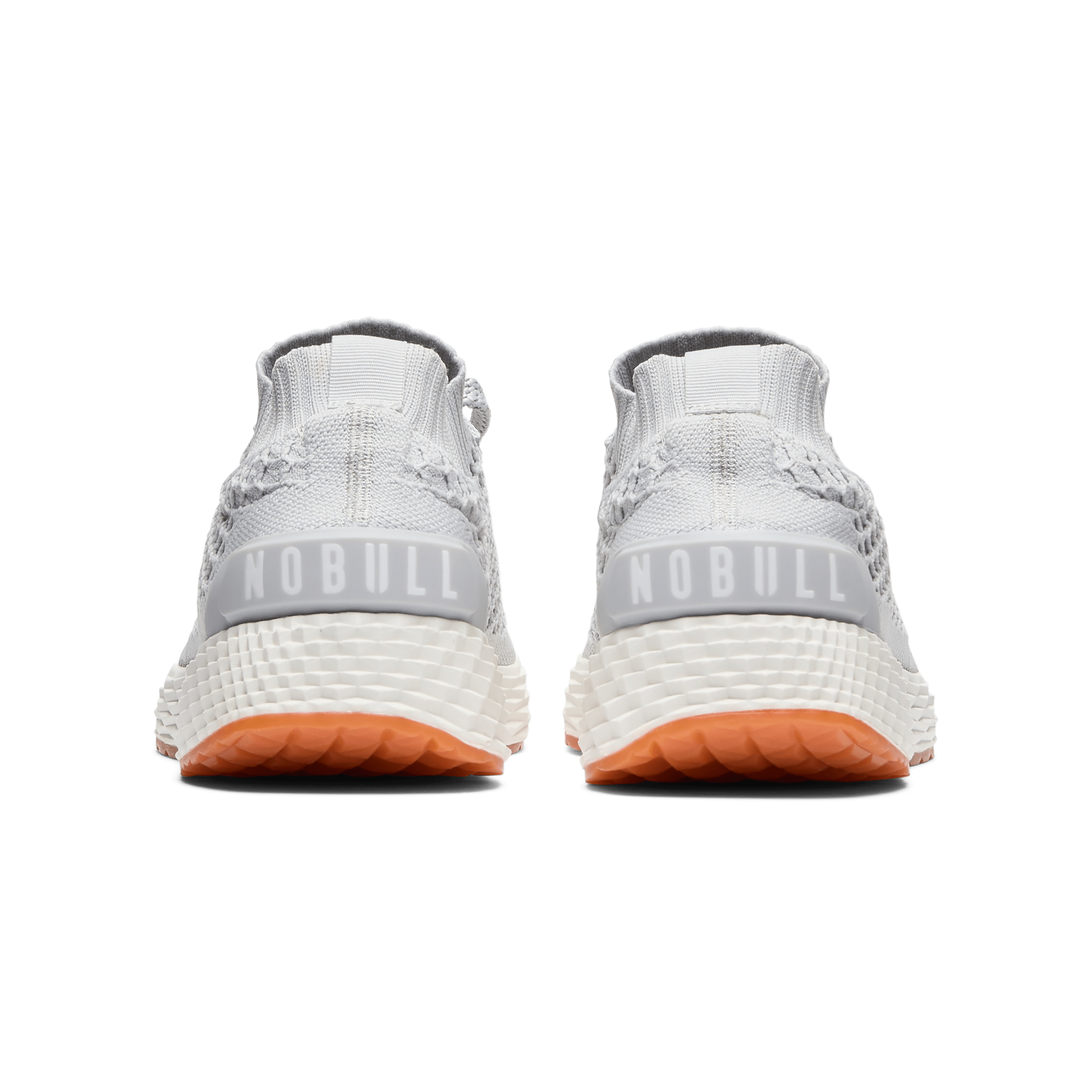 Light Grey Allday Knit Shoes Back Angle