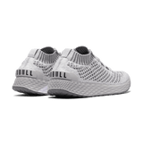 Men's Cool Grey Allday Knit Shoes Back Angle
