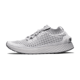 Men's Cool Grey Allday Knit Shoes Side Angle