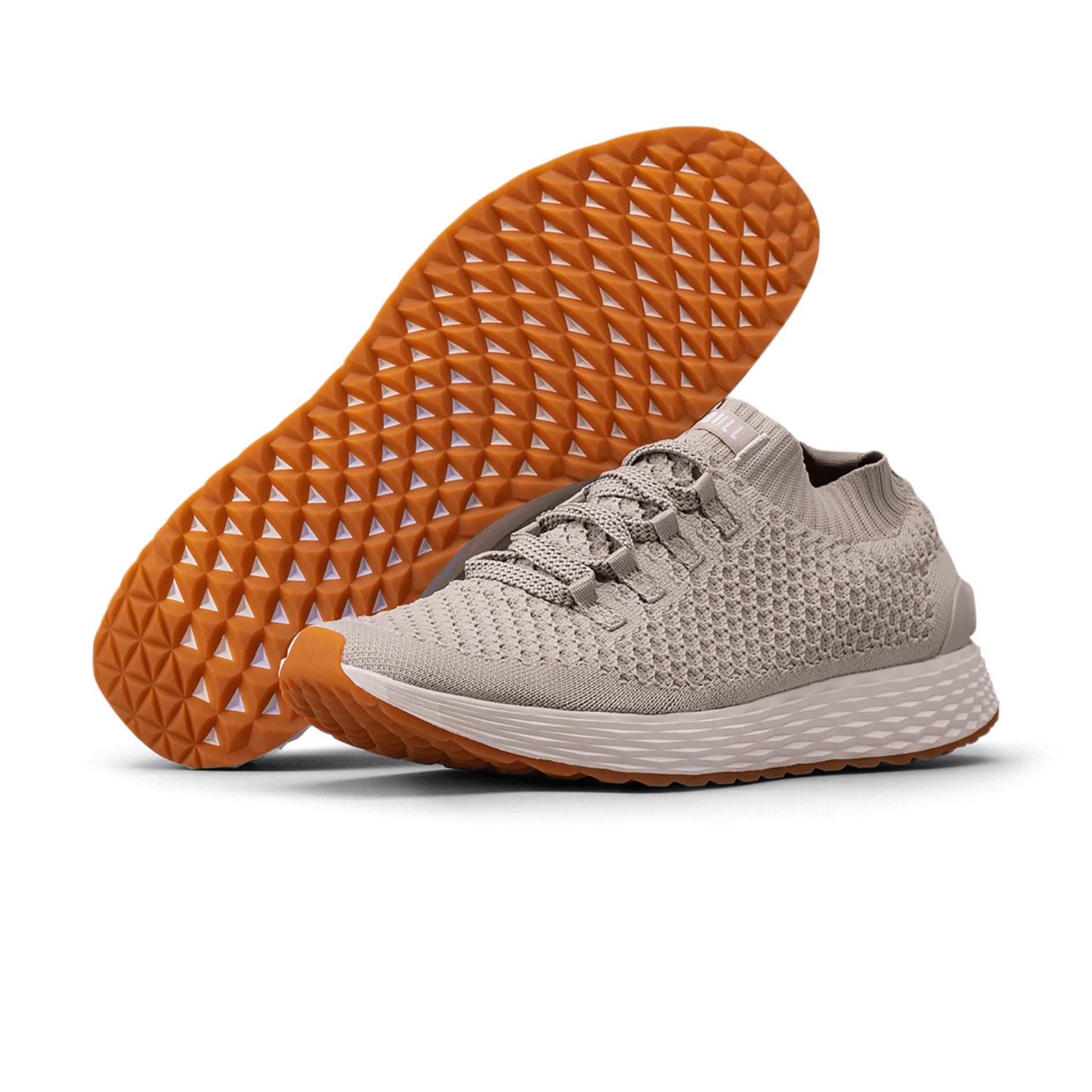Men's Desert Allday Knit Shoes Angled