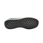Dark Teal Allday Knit Shoe Bottom Angle.