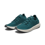 Dark Teal Allday Knit Shoe Front Side Angle.