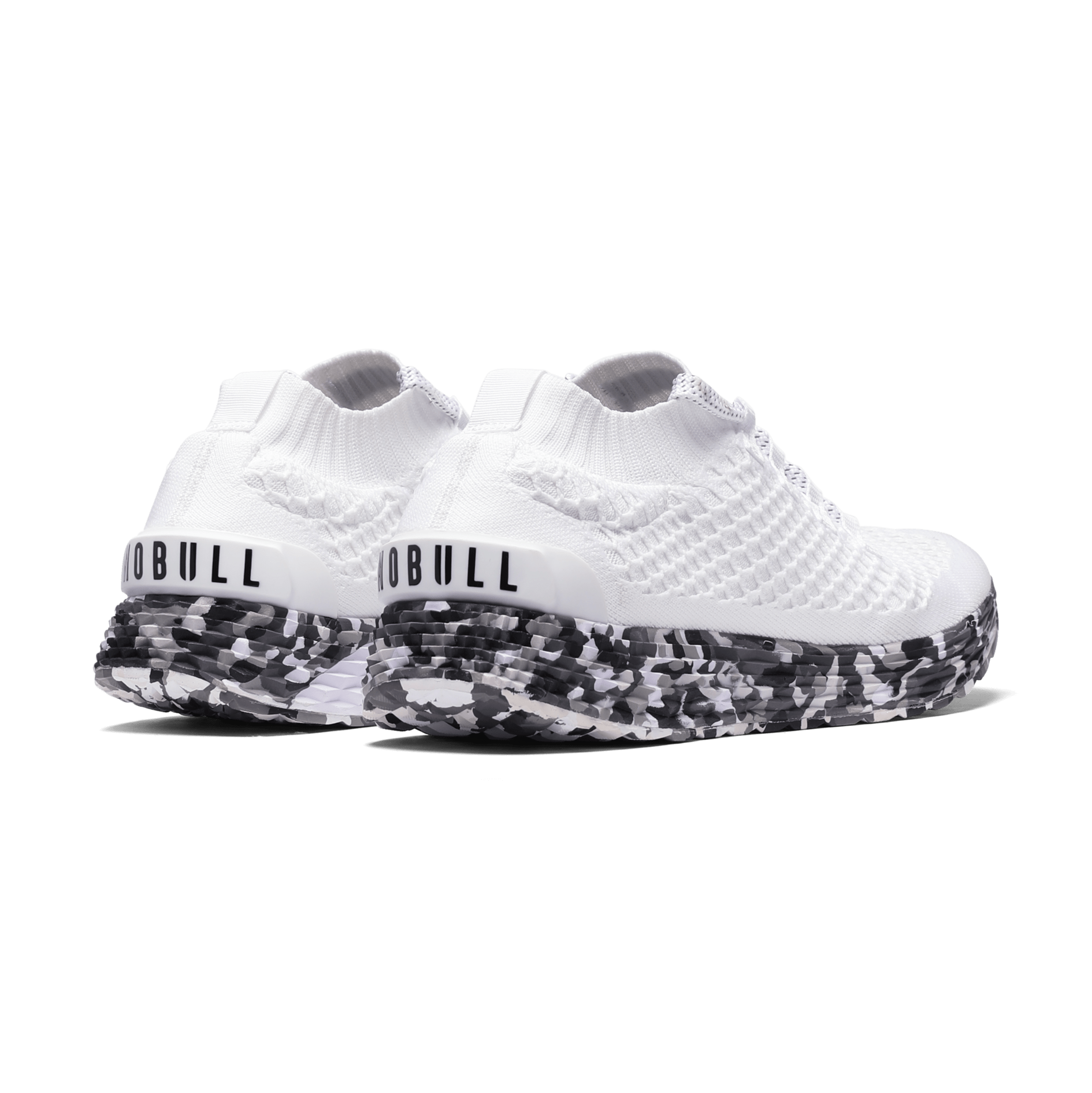 Men's Wild Granite Allday Knit Shoes Back Side Angle