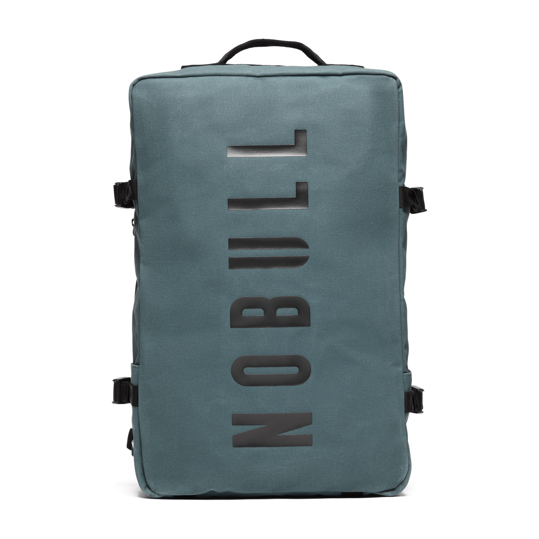 NOBULL Alpine Waxed Canvas Duffleback Front Silhouette Angle