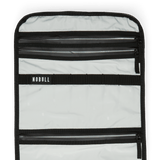 Black NOBULL Waxed Canvas Duffleback Interior Pocket Angle