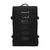Black NOBULL Waxed Canvas Duffleback Front Angle