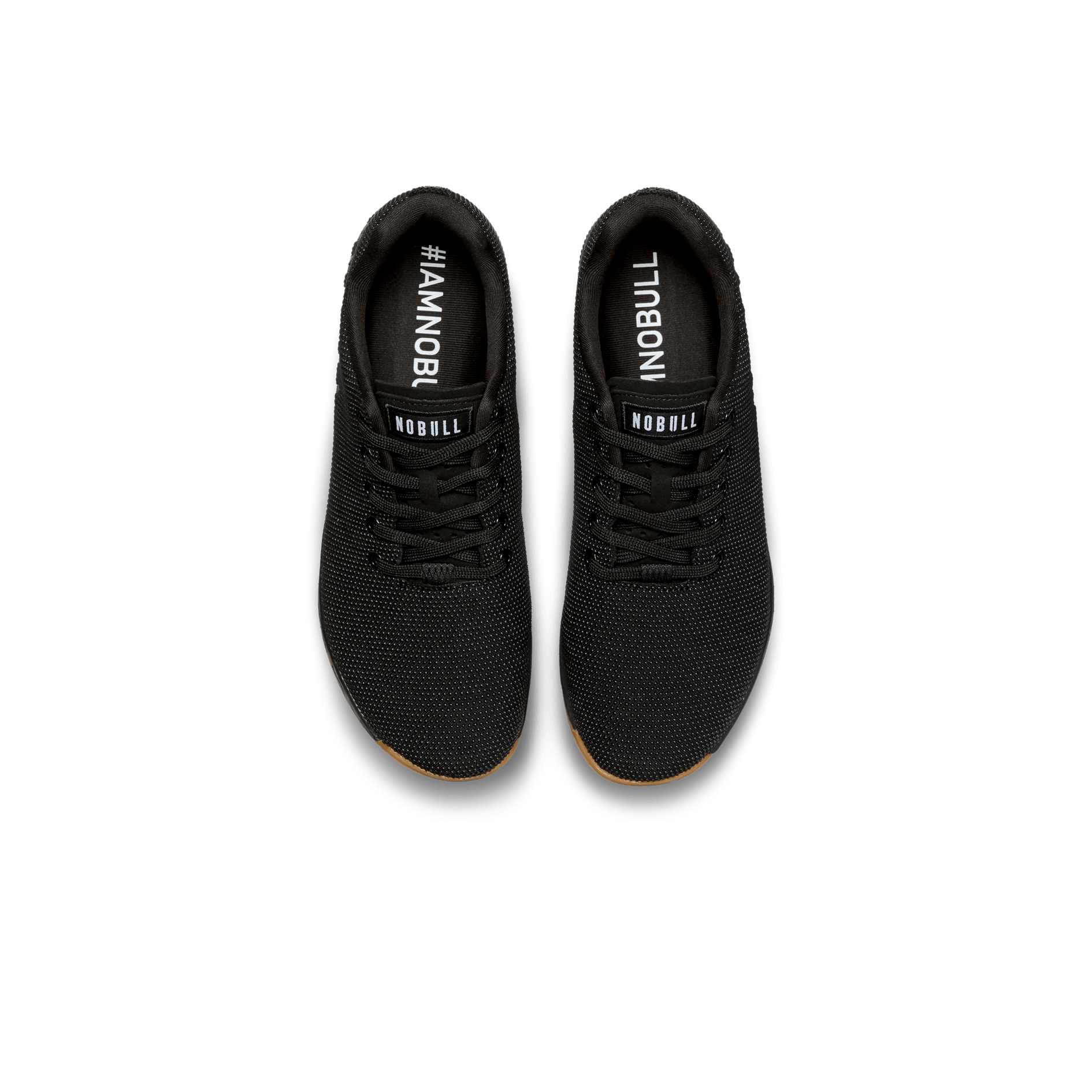 Men's Black Gum Outwork Shoes Above Angle