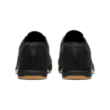 Women's Black Gum Outwork Shoes Back Angle