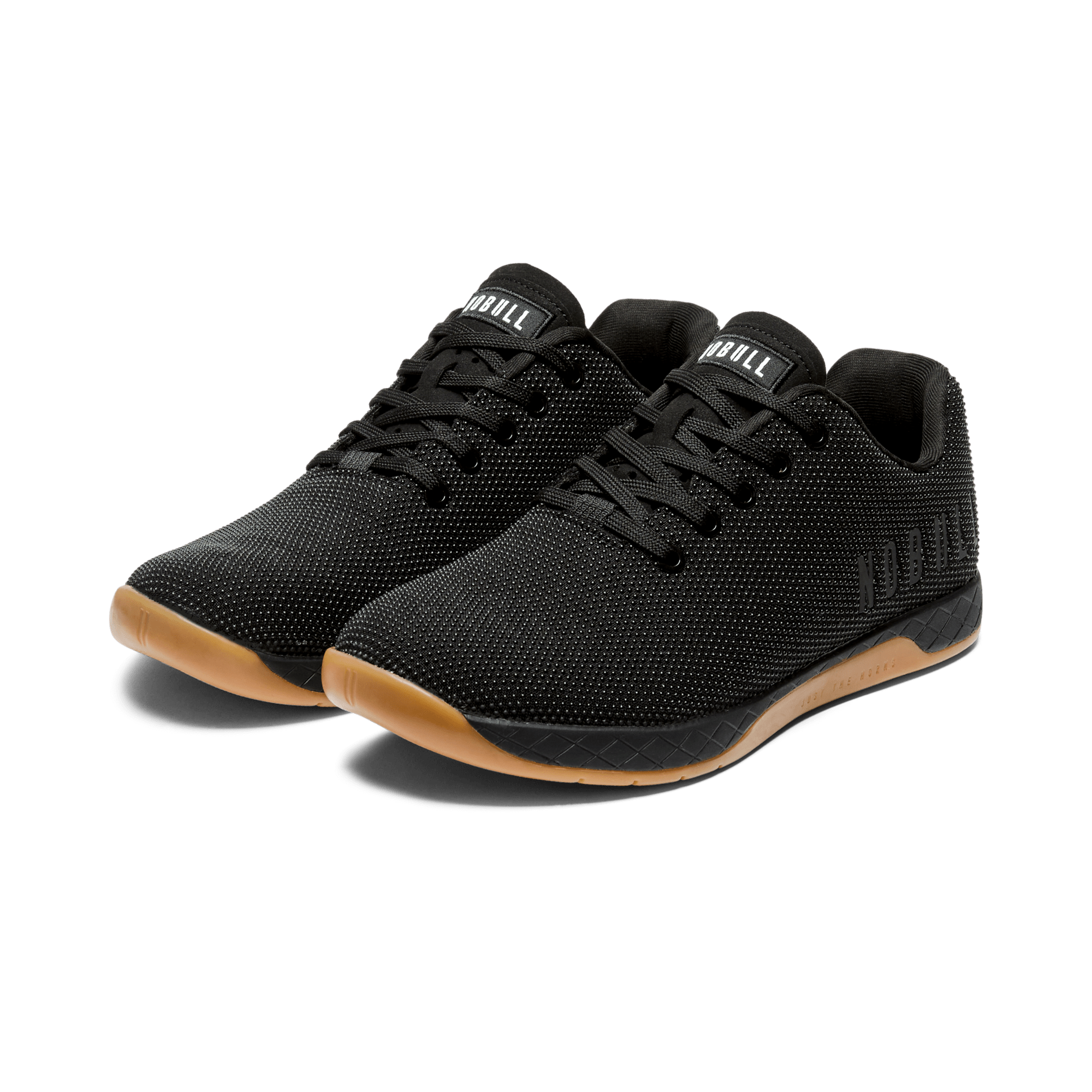 Men's Black Gum Outwork Shoes Front Side Angle