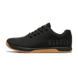 Women's Black Gum Outwork Shoes Side Angle