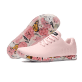 Women's Rose Butterfly Outwork Shoes Angled