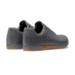 Women's Dark Grey Gum Outwork Shoes Back Side Angle