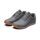 Women's Dark Grey Gum Outwork Shoes Front Side Angle