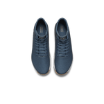Men's Denim Outwork High-Top Shoes Above Angle