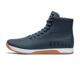 Men's Denim Outwork High-Top Shoes Side Angle