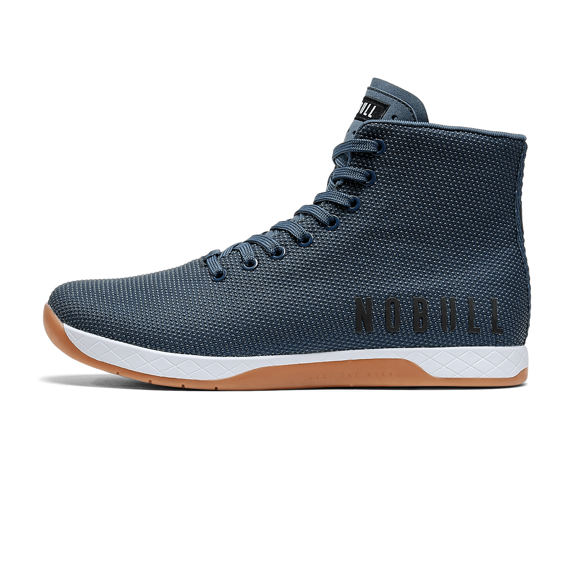 Men's Denim Outwork High-Top Shoes Side Angle
