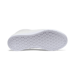 Men's White Outwork High-Top Shoes Bottom Angle