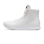 Men's White Outwork High-Top Shoes Side Angle