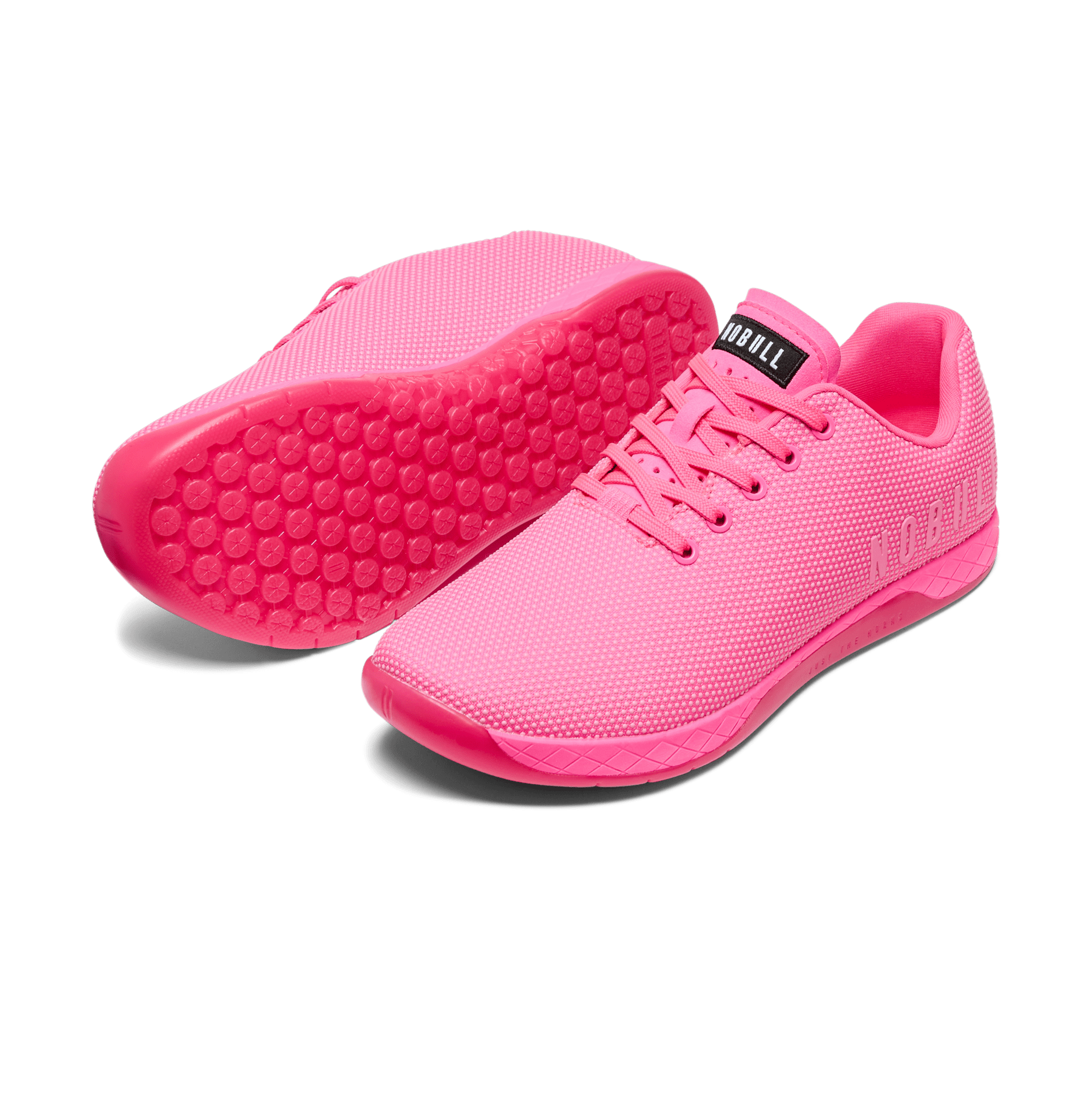 Men's Neon Pink Outwork Shoes Angled
