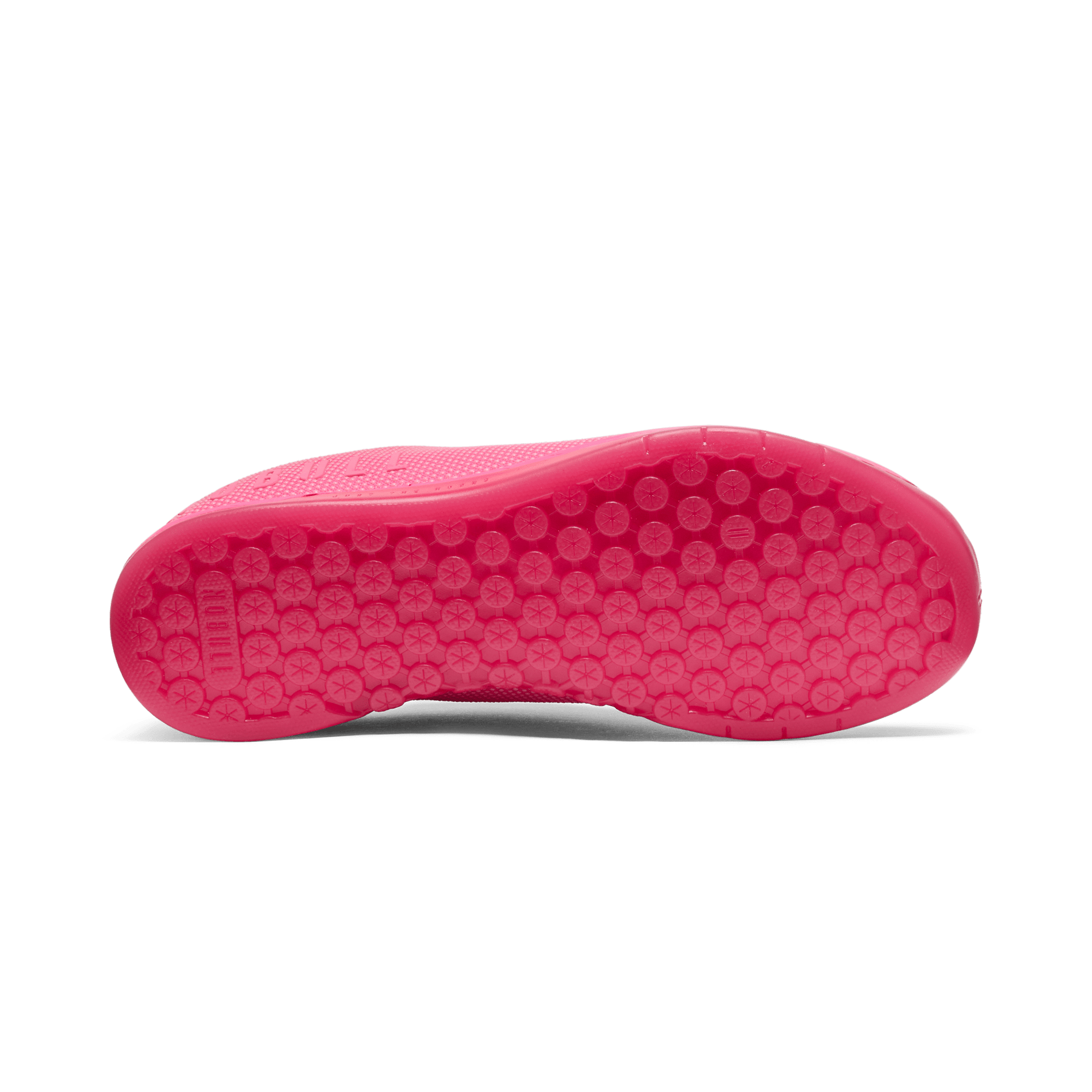 Men's Neon Pink Outwork Shoes Bottom Angle