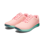 Pink Burst Energy Outwork Shoe Front Angle.