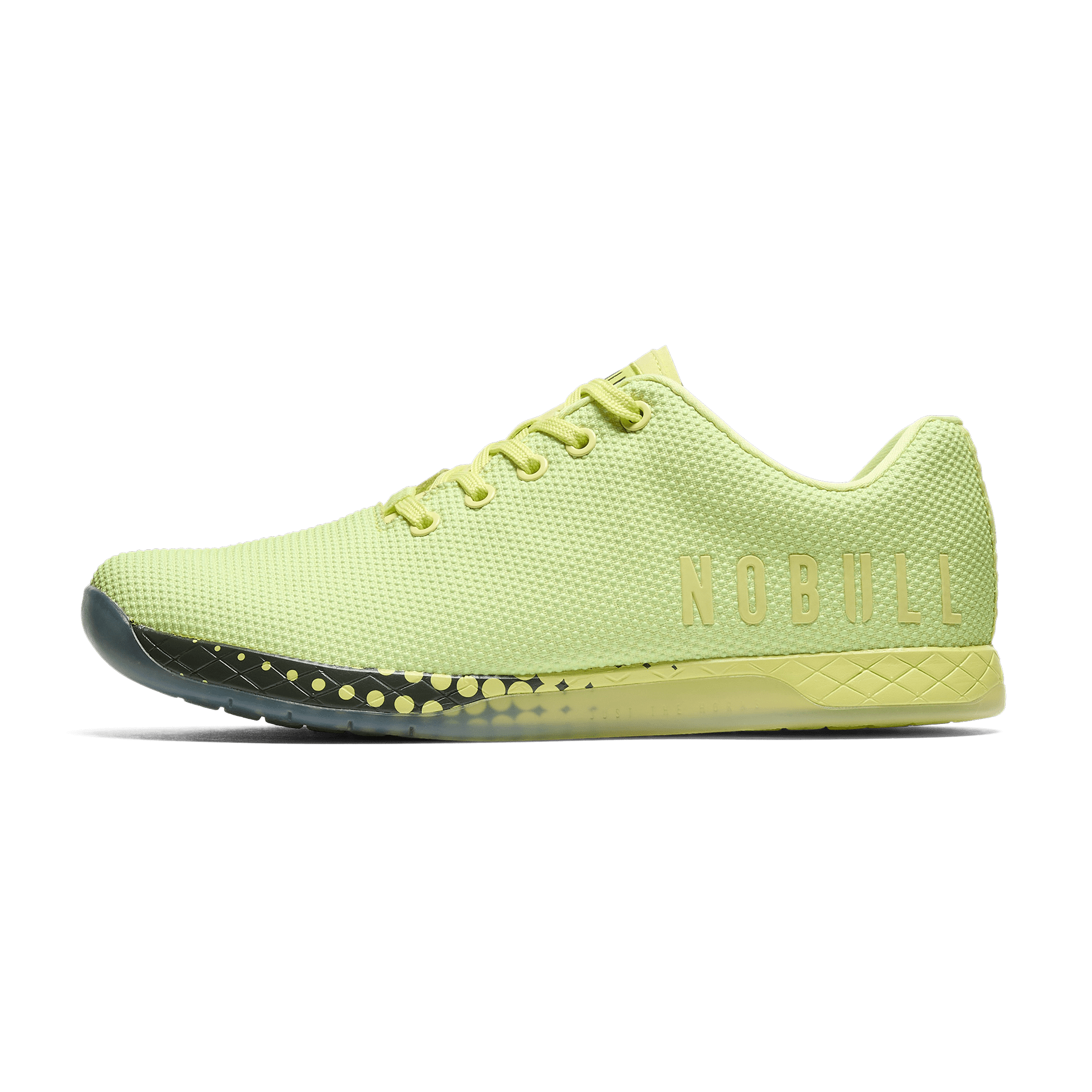 Vivid Lime Energy Outwork Shoe Side Angle.