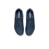 Men's Navy Gum Outwork Shoes Above Angle
