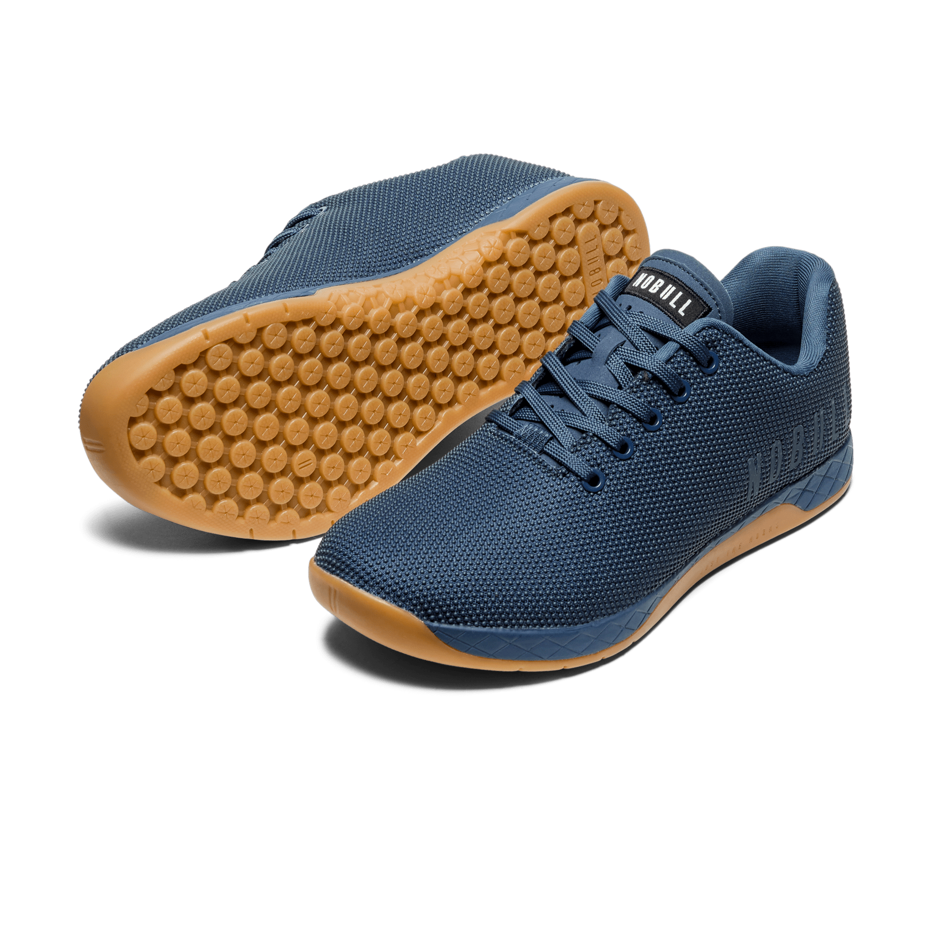 Men's Navy Gum Outwork Shoes Angled
