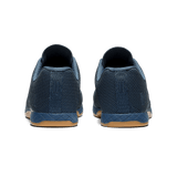 Men's Navy Gum Outwork Shoes Back Angle