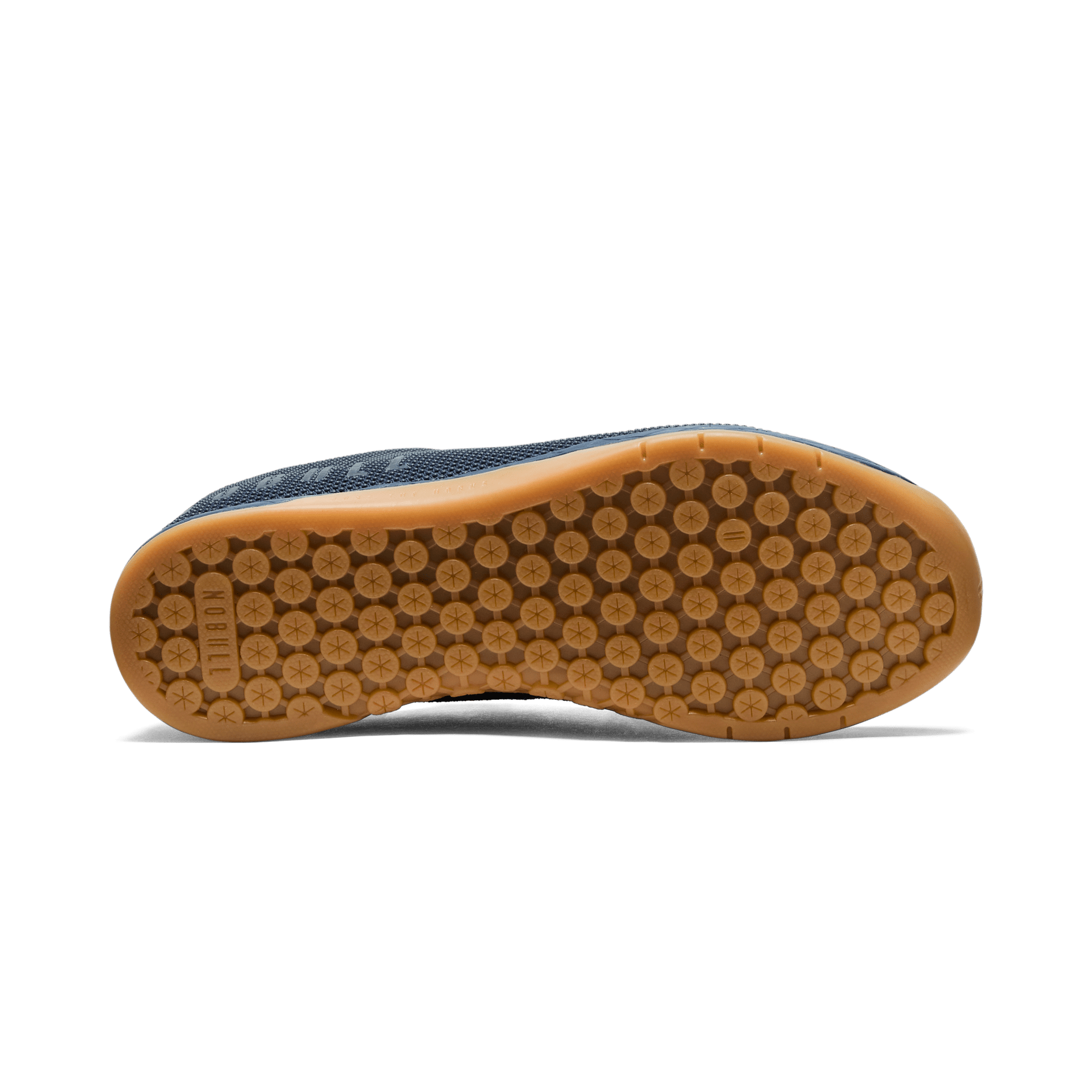 Women's Navy Gum Outwork Shoes Bottom Angle