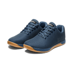 Women's Navy Gum Outwork Shoes Back Front Side Angle