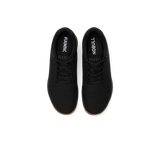 Women's Black Gum Outwork Edge (Impact) Shoes Above Angle