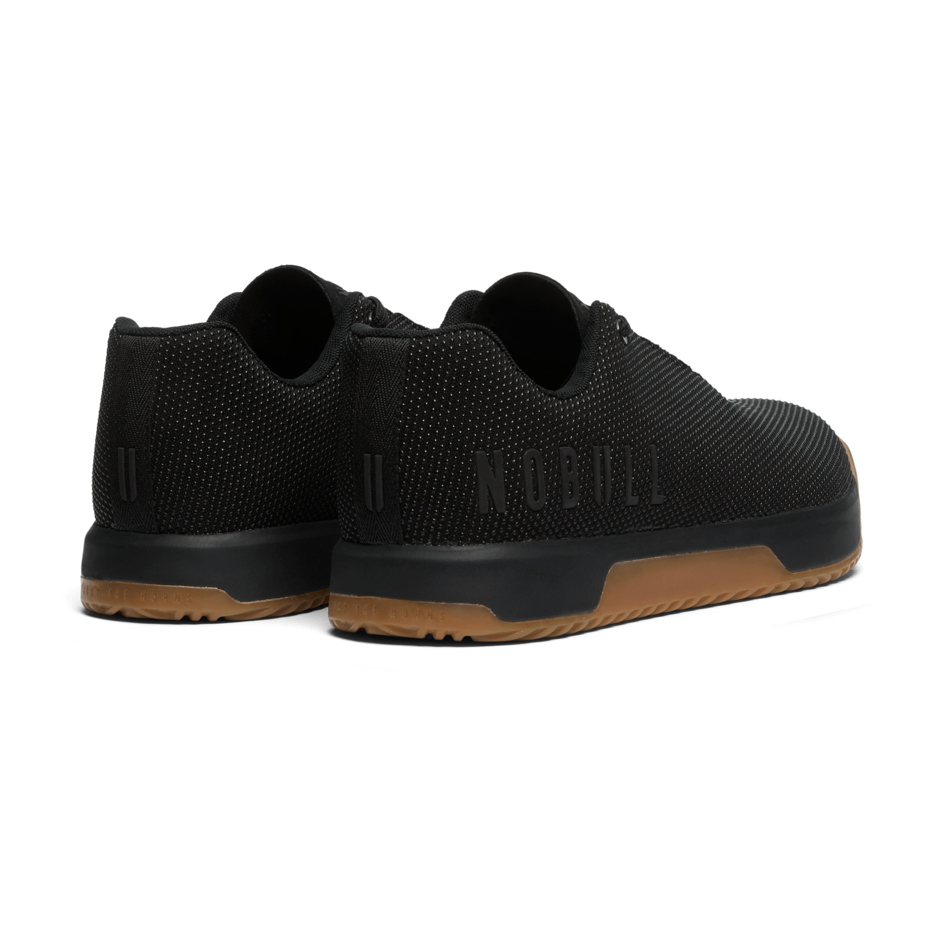 Women's Black Gum Outwork Edge (Impact) Shoes Back Side Angle
