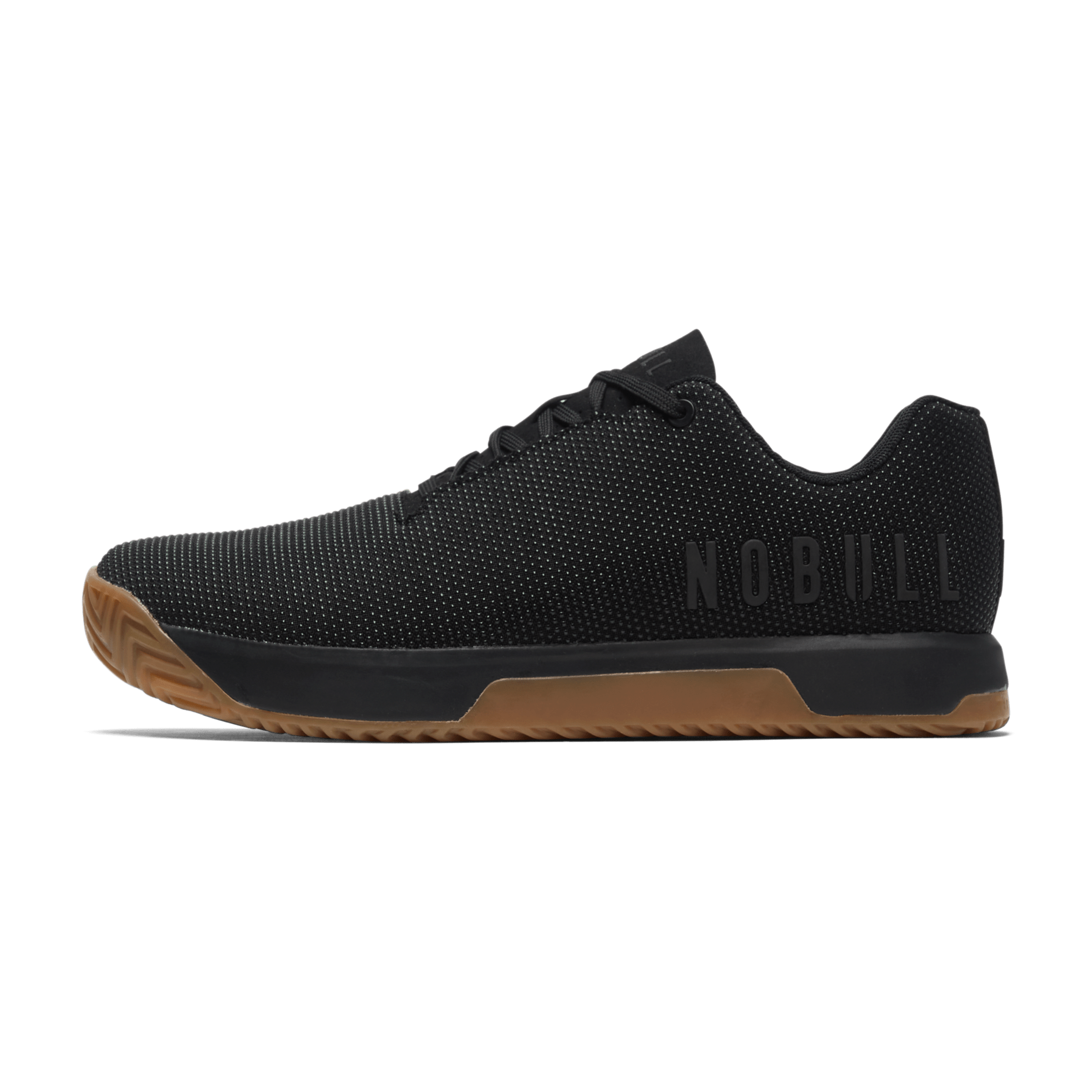 Men's Black Gum Outwork Edge (Impact) Shoes Side Angle