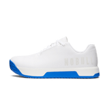 White Royal Blue Outwork Edge (Impact) Shoes Side Angle