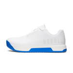 White Royal Blue Outwork Edge (Impact) Shoes Side Angle