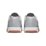 Light Grey Outwork Edge Shoes Back Angle.