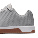Light Grey Outwork Edge Shoes Detail Shot Angle.