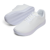 Women's White Outwork Edge (Impact) Shoes Angled