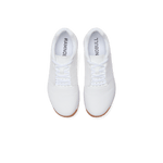Women's White Gum Outwork Edge (Impact) Shoes Above Angle