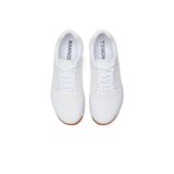 Women's White Gum Outwork Edge (Impact) Shoes Above Angle